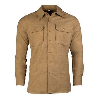 Camicia US M37 WWII in lana KHAKI