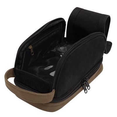 Borsa DELUXE TRAVEL KIT per articoli da toilette NERA ROTHCO 1854BLK 4