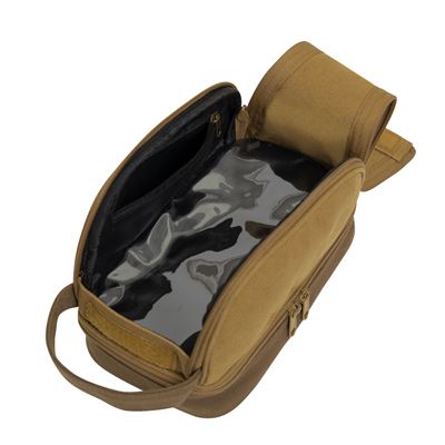 Borsa DELUXE TRAVEL KIT per articoli da toilette COYOTE ROTHCO 1854CB 4