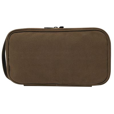 Borsa DELUXE TRAVEL KIT per articoli da toilette EARTH BROWN ROTHCO 1854EB 2