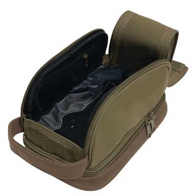 Borsa DELUXE TRAVEL KIT per articoli da toilette VERDE ROTHCO 1854OD 3