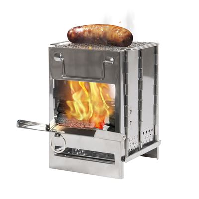 Griglia da viaggio COMPACT pieghevole INOX ROTHCO 1856 3