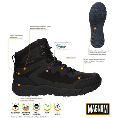 Scarpe alla caviglia Ultima 6.0 WP NERE MAGNUM 521344 3