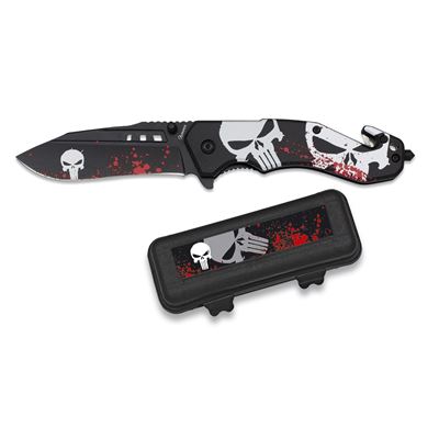 Coltello pieghevole LEBKA PUNISHER con taglierino