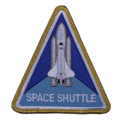 Toppa NASA SPACE SHUTTLE con velcro