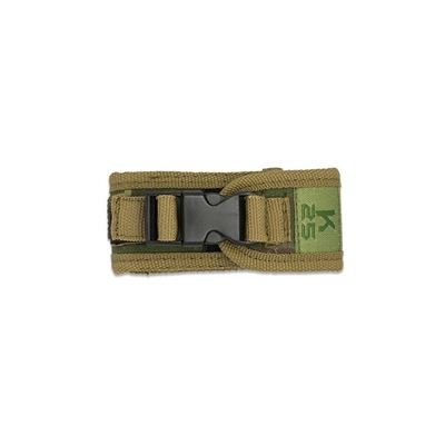 Coltello pieghevole MARSH con lama liscia e fodero K25 18868 2
