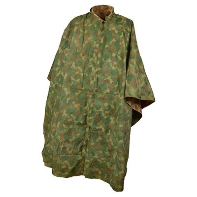 Poncho impermeabile US WWII PACIFIC double-face originale Esercito americano 18904000 2