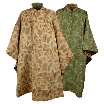 Poncho impermeabile US WWII PACIFIC double-face originale