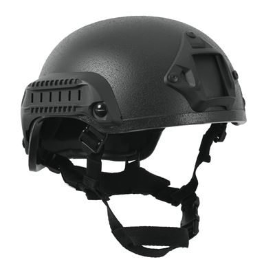 Casco BASE JUMP in plastica NERO