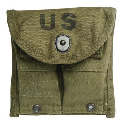 Fondina per caricatore US 30M1 1945 VERDE originale