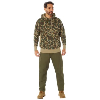 Felpa con cappuccio EVERY DAY HOODIE FRED BEAR CAMO ROTHCO 19070 6