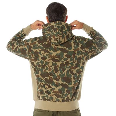Felpa con cappuccio EVERY DAY HOODIE FRED BEAR CAMO ROTHCO 19070 4