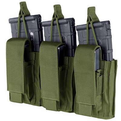 Borsa KANGAROO GEN II per caricatori 3xAR/AK+3xM9 VERDE