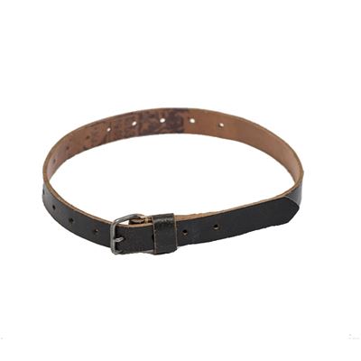 Cinturino di fissaggio WH per renale o equipaggiamento in pelle nera originale usato