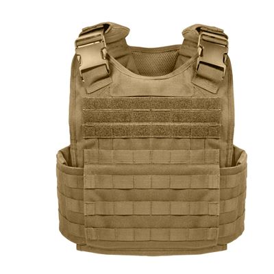 Gilet MOLLE porta piastre COYOTE taglia extra large