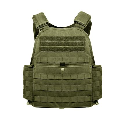 Gilet MOLLE porta piastre VERDE taglia extra large
