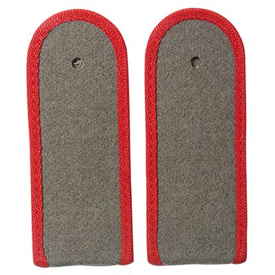 Spallina NVA truppa SOLD PIPING bordo ROSSO