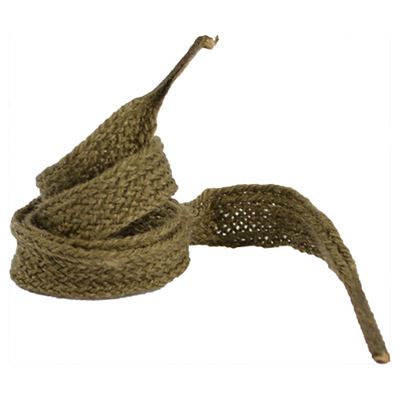 Lacci piatti NVA corti VERDI/MARRONE Esercito NVA/DDR 19417000 2