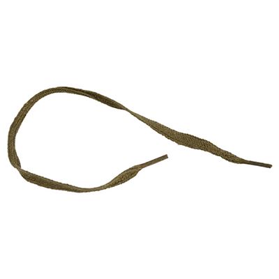 Lacci piatti NVA corti VERDI/MARRONE