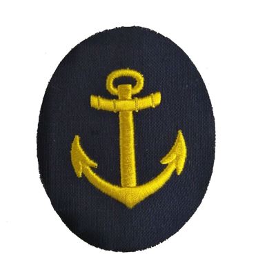 Distintivo delle unità navali NVA Maat ovale con ancora BLU