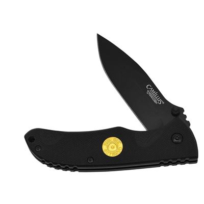 Coltello pieghevole CENTERFIRE® .270 lama liscia NERO CAMILLUS 19472 3
