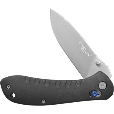 Coltello pieghevole ROVAX CUDA lama liscia NERO CAMILLUS 19618 2