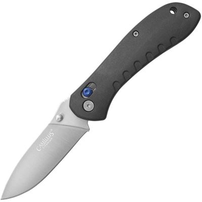 Coltello pieghevole ROVAX CUDA lama liscia NERO