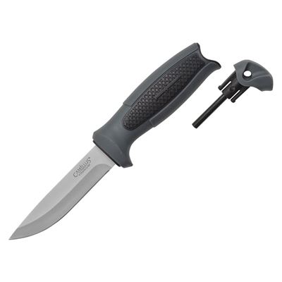 Coltello FELIX con acciarino e fodero