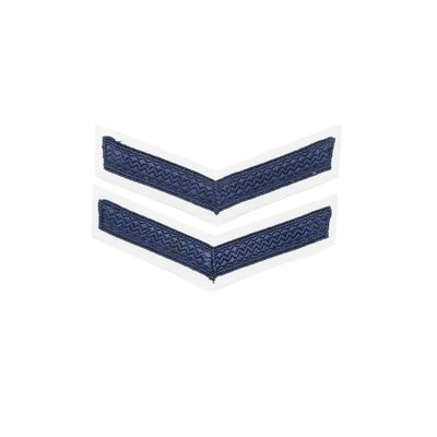 Distintivo di grado NVA marina militare servizio prolungato BLU coppia
