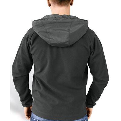 Giacca FLEECE NERA SURPLUS 20-7010-03 4