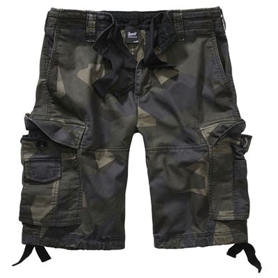 Pantaloncini BRANDIT Vintage CAMUFLAGE SVEDESE M90 DARK CAMO