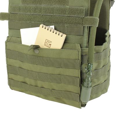 Gilet leggero GUNNER MOLLE porta piastre VERDE CONDOR OUTDOOR 201039-001 2