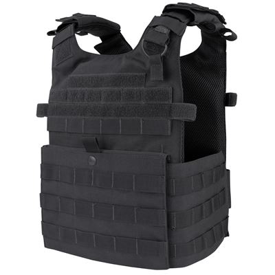 Gilet leggero GUNNER MOLLE porta piastre NERO