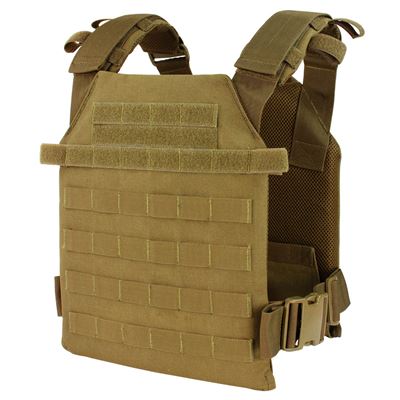 Gilet leggero SENTRY MOLLE porta piastre COYOTE BROWN