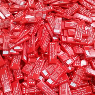 Cioccolato svizzero Armee Schokolade 50 g
