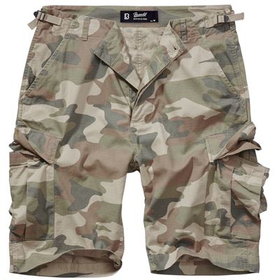Pantaloncini US BDU rip-stop LIGHT WOODLAND