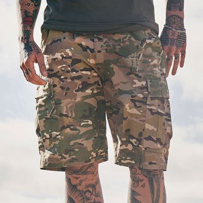 Pantaloncini US BDU rip-stop TACTICAL CAMO BRANDIT 2019-161 5