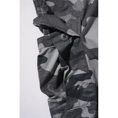 Pantaloncini US BDU rip-stop GREY CAMO BRANDIT 2019-222 2