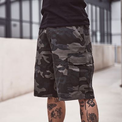 Pantaloncini US BDU rip-stop DARK CAMO BRANDIT 2019-4 2