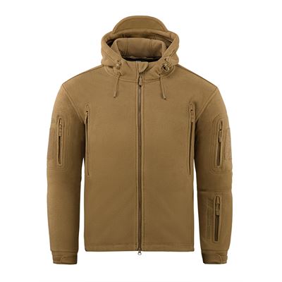 Giacca in pile con cappuccio Windblock DIVISION Gen.II COYOTE M-TAC 20413017 28