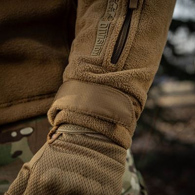Giacca in pile con cappuccio Windblock DIVISION Gen.II COYOTE M-TAC 20413017 12