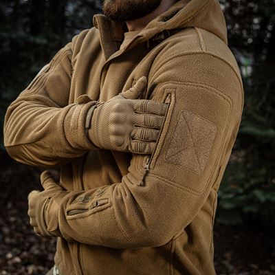 Giacca in pile con cappuccio Windblock DIVISION Gen.II COYOTE M-TAC 20413017 11