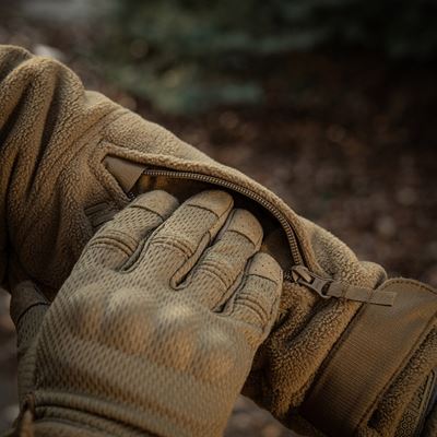 Giacca in pile con cappuccio Windblock DIVISION Gen.II COYOTE M-TAC 20413017 10