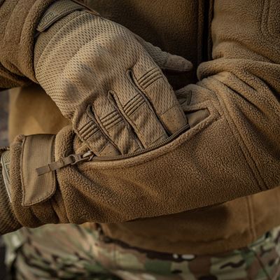 Giacca in pile con cappuccio Windblock DIVISION Gen.II COYOTE M-TAC 20413017 9