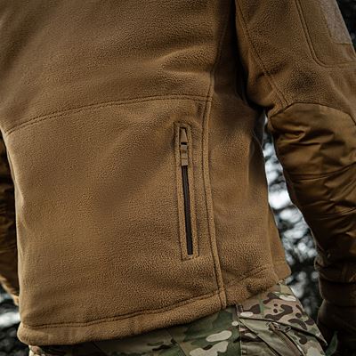 Giacca in pile con cappuccio Windblock DIVISION Gen.II COYOTE M-TAC 20413017 3