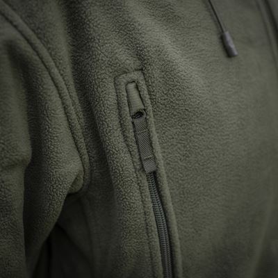 Giacca in pile con cappuccio Windblock DIVISION Gen.II VERDE M-TAC 20413062 14