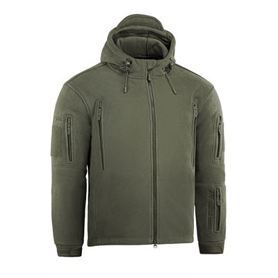 Giacca in pile con cappuccio Windblock DIVISION Gen.II VERDE M-TAC 20413062 31