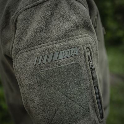 Giacca in pile con cappuccio Windblock DIVISION Gen.II VERDE M-TAC 20413062 7