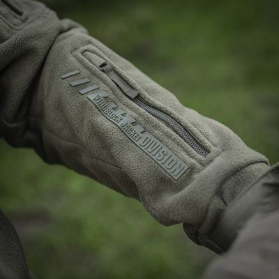 Giacca in pile con cappuccio Windblock DIVISION Gen.II VERDE M-TAC 20413062 6