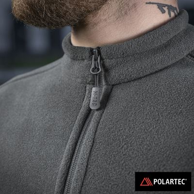 Felpa con cerniera NORD in pile Polartec® DARK GREY M-TAC 20467012 11